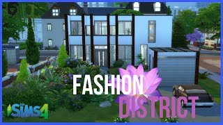 Fashion District - The Sims 4 House Build | The Sims Fairy