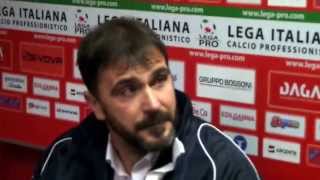 Mister D'Angelo al termine di Mantova-Alessandria