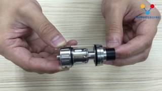 MELO RT 25 sub-ohm 4.5ML tank, first look from Vapesourcing