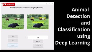 Animal Detection and Classification using Deep Learning