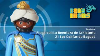Playmobil La Aventura de la Historia No. 21 Los Califas de Bagdad. Revisión en Español