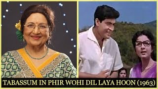 Phir Wohi Dil Laya Hoon (1963) | Tabassum's foray into comedy | Tabassum Talkies