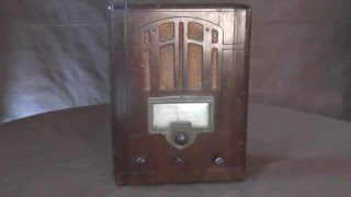 Ламповый радиоприемник 6Н-1 СССР 1937 г.