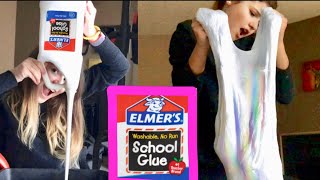 ЛИЗУН ИЗ ТРЁХ ЛИТРОВ КЛЕЯ ELMER’S МЕГА СЛАЙМ HUGE SLIME