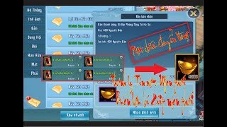 [ VLTK Mobile ] Chuyển vàng KNB : Thanh lý Tín vật môn phái với Buôn lậu bí kíp môn phái