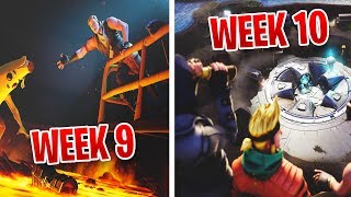 Fortnite WEEK 9 & WEEK 10 LOADING SCREENS - Season 8