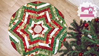 Юбка под елку своими руками