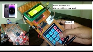 mobile phone using ARDUINO