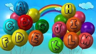 ABC Balloons Song | ABC Song | Alphabet Song | A to Z for Children