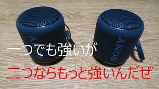小さくても迫力があるスピーカー！！(SRS-XB10 )