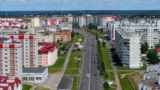 На крыше первого бобруйского небоскреба. Бобруйск.
