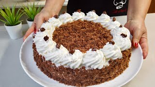 TORTA COMPLEANNO AL CIOCCOLATO ricetta semplice CHOCOLATE BIRTHDAY CAKE
