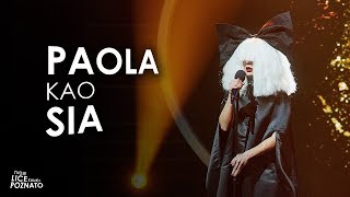 Paola Valić Bekić kao Sia - Chandelier