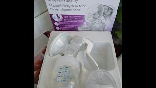 Ручной молокоотсос Philips AVENT сборка