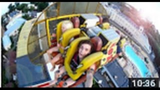 Самый страшный аттракцион в МИРЕ. Лера описалась. Одесса