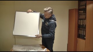 Обзор и установка ультратонкой LED панели Smartbuy