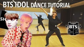 BTS (방탄소년단) 'IDOL'  Dance Tutorial | Full w Mirror [Charissahoo]