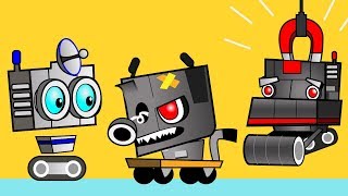 ЗЛЫЕ РОБОТЫ захватили МИР! АТАКА злых МАШИН Приключения Робота РОББИ в игре как МУЛЬТИК Robbie