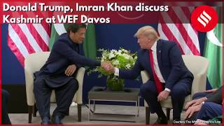 Donald Trump, Imran Khan discuss Kashmir at WEF Davos