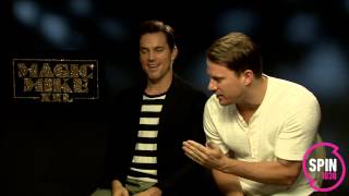 Channing Tatum & Matt Bomer (MAGIC MIKE XXL) on Plan B