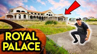 Found Abandoned ROYAL PALACE on a MOUNTAIN! (HUGE)