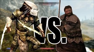 Predator Mod Vs The Deadly Bandits of Skyrim | Skyrim Remastered Xbox One Console Mods