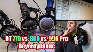 DT 770 vs. DT 880 vs. DT 990 Pro Vergleich + Review
