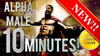 ?BECOME THE ULTIMATE ALPHA MALE IN 10 MINUTES! SUBLIMINAL AFFIRMATIONS BOOSTER! REAL RESULTS DAILY!