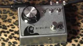 ZenZero Electronics ONE KNOB PONY overdrive demo with Les Paul & Dr Z Antidote