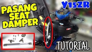 #265 TUTORIAL PASANG SEAT DAMPER Y15ZR || LSWvlog