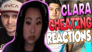Everyone Reacts to "Girl Caught Cheating on Stream" CLARA? (Ft. Summit1g, fREAKAZOiD & More) [CS:GO]