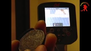 Minelab CTX 3030 и маска дискриминатора.