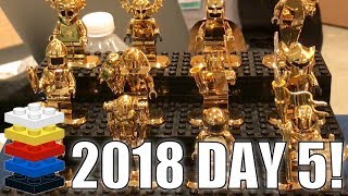 GOLD LEGO MINIFIGURES, Meeting Fans, & COOL LEGO MOCS! | MandRproductions LEGO Vlog!