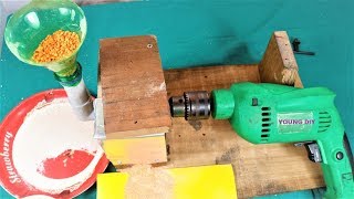 How to Make a Mini Flour mill at Home | DIY