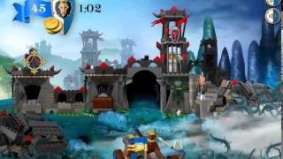 Лего Замок игра Дракон горы (Lego Castle Dragon Mountain Game)