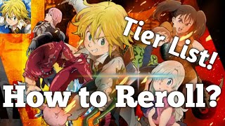 Reroll Guide & Tier List! Seven Deadly Sins Hikari to Yami no Grand Cross