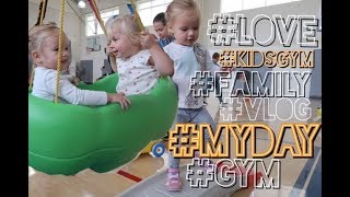 Домашний ВЛОГ! Дети! Детские занятия | GYM для МАЛЫШЕЙ | Гимнастика для Леры