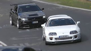 JDM Nürburgring Nordschleife Compilation 2017!