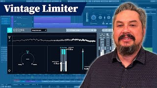 How to use the iZotope Ozone 8 Vintage Limiter Module - Mastering Plugin