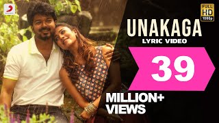 Bigil - Unakaga Official Lyric Video | Thalapathy Vijay, Nayanthara | A.R Rahman | Atlee | AGS