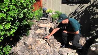 The Waterfall Guy - TUTORIAL 1: How to build a small backyard waterfall