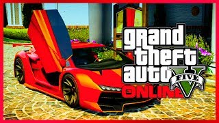 GTA 5 Awesome "Magmar" Paint Job - Lava Red Style Respray In GTA 5 Online! (GTA V)