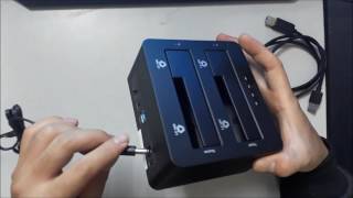 Hướng dẫn sử dụng thiết bị cắm nóng 2 ổ cứng Orico 6629US3-C copy ổ cứng trực tiếp giá sốc 650k