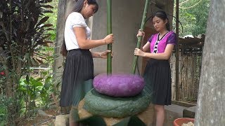 Thôn Nữ Làm Món Bánh Giầy Nhân Ngày Giỗ Tổ Mùng 10-3 Và Cái Kết AE Tam Mao TV Cười Không Nhặt Mồm