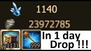 Drakensang online - TOP Farming / 1k Fragments + 1k Cubes + 1k Keys + 18mil. Glyphs