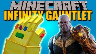 INFINITY GAUNTLET MOD - El guante de Thanos (Avengers) - Minecraft mod 1.8.9, 1.7.10 Review