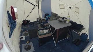 ФЭН-ШУЙ В ЗИМНЕЙ ПАЛАТКЕ!!! Обустройство зимней палатки.