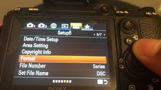 Sony A7riii and A7iii - COPYRIGHT YOUR PHOTOS SETTING
