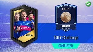 TOTY CHALLENGE SBC! (CHEAPEST SOLUTION) | FIFA 19 Ultimate Team