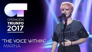 "THE VOICE WITHIN" - Marina  | Gala 5 | OT 2017